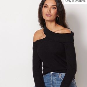 Off the shoulder Isabel sweater by Evereve